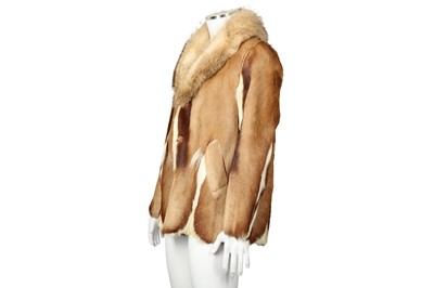 Lot 106 - Dolce & Gabbana Brown Fur Jacket - Size 44