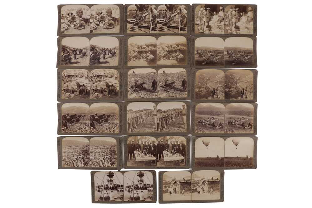 Lot 18 - Underwood & Underwood Stereo cards, Russo-Japanese War, 1904-1905