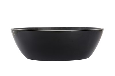 Lot 333 - A CARVED OBSIDIAN BOWL, MEXICO