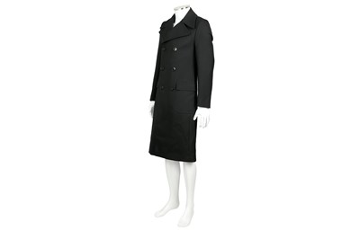 Lot 79 - Dolce & Gabbana Dark Navy Wool Trench Coat - Size 44