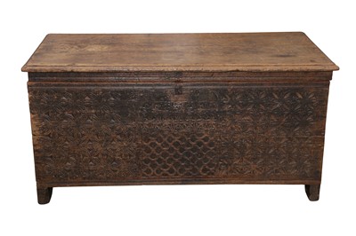 Lot 633 - A PINE TRUNK, 19TH CENTURY