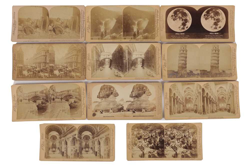 Lot 17 - Underwood & Underwood Stereo cards, Europe and Northern Africa, 1887-1893
