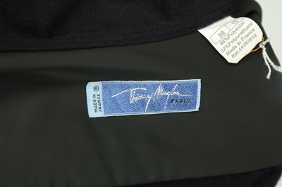 Lot 217 - Thierry Mugler Black Nylon Jacket - Size 38