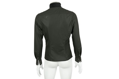 Lot 217 - Thierry Mugler Black Nylon Jacket - Size 38