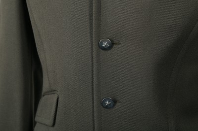 Lot 96 - Thierry Mugler Army Green Wool Military Jacket