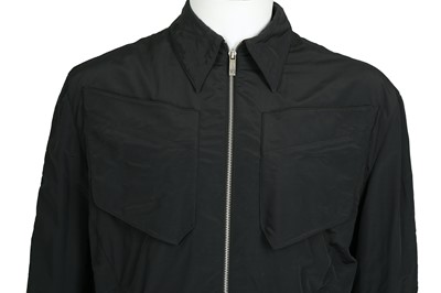 Lot 218 - Thierry Mugler Black Zip Sports Jacket - Size M
