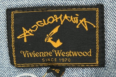 Lot 56 - Vivienne Westwood Anglomania Blue Denim Jacket - Size 46