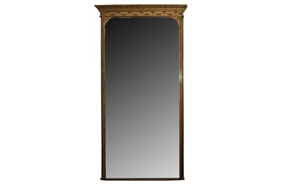 Lot 322 - A LARGE VICTORIAN PIER MIRROR