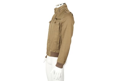 Lot 89 - Dior Khaki Cotton Utility Jacket - Size 44