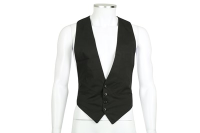 Lot 223 - Dolce & Gabbana Black Waistcoat - Size 46