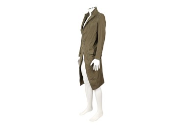 Lot 95 - Alexander McQueen Khaki Duster Coat - Size 46