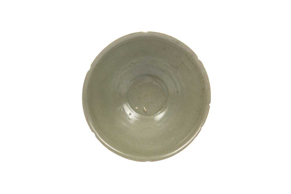 Lot 470 - A KOREAN CELADON-GLAZED BOWL.