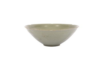 Lot 470 - A KOREAN CELADON-GLAZED BOWL.