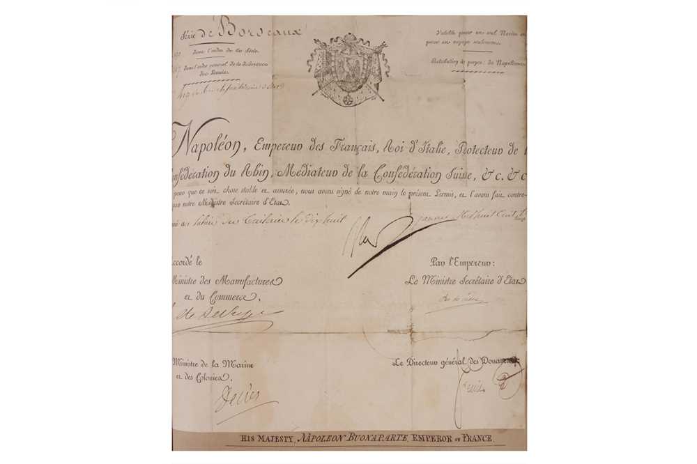 Lot 817 - Autograph Album.- Incl. Napoleon Bonaparte