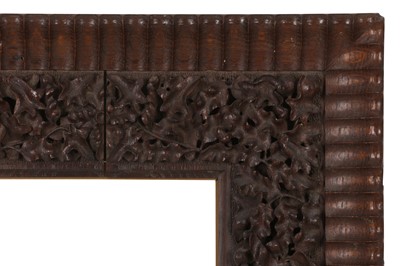 Lot 97 - AN ENGLISH EARLY 20TH CENTURY FINE CARVED OAK DINGLEY DELL FRAME
