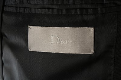 Lot 230 - Dior Black Wool Harness Detail Blazer - Size 44