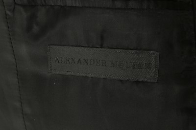 Lot 201 - Alexander McQueen Black Beaded Blazer - Size 46
