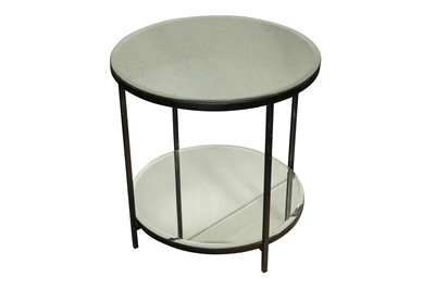 Lot 885 - A CONTEMPORARY TWO TIER OCCASIONAL TABLE