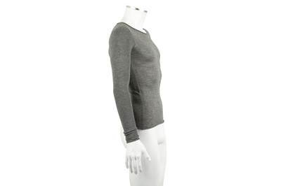 Lot 33 - Alexander Wang Grey Fine Knit Jumper - Size XS