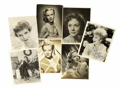 Lot 856 - Photograph Collection.- Actors & Actresses