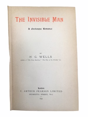 Lot 565 - Wells: The Invisible Man