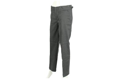 Lot 37 - Alexander McQueen Grey Pinstripe Trouser - Size 46