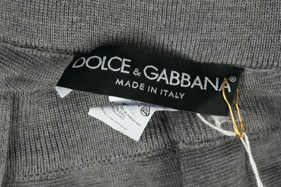Lot 43 - Two Dolce & Gabbana Wool Trousers - Size 44