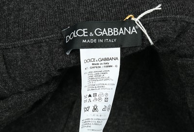 Lot 43 - Two Dolce & Gabbana Wool Trousers - Size 44