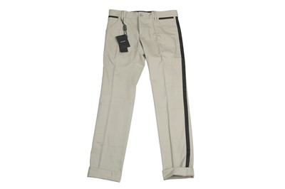 Lot 156 - Two Dolce & Gabbana Twill Trousers - Size 44