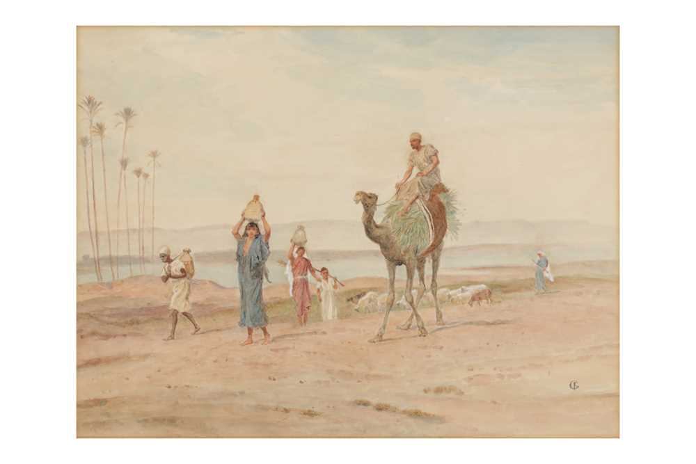 Lot 675 - FREDERICK GOODALL (BRITISH 1822-1904)