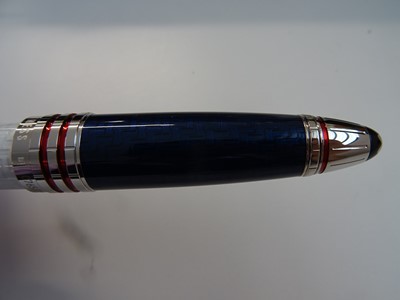 Lot 820 - A MONT BLANC SPECIAL EDITION JFK (JOHN F. KENNEDY) ROLLERBALL PEN