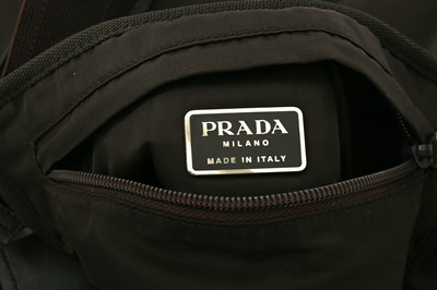 Lot 123 - Prada Brown Nylon Utility Belt Bag