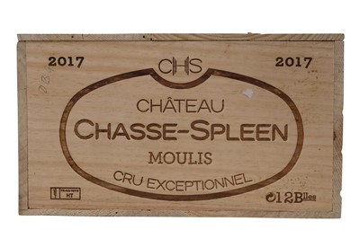 Lot 492 - Chateau Chasse Spleen 2017