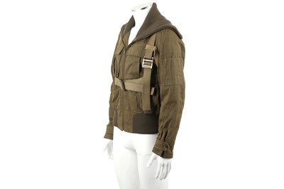 Lot 90 - Dolce & Gabbana Khaki Military Jacket - Size S