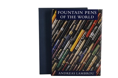 Lot 830 - ANDREAS LAMBROU, FOUNTAIN PENS OF THE WORLD, 1995