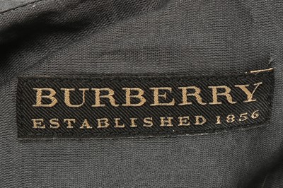 Lot 29 - Burberry Grey Ruched Sheer Shirt - Size 38