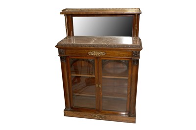 Lot 238 - A GEORGE IV GILLOWS ROSEWOOD CHIFFONIER, CIRCA 1820S