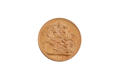Lot 770 - A GEORGE V FULL GOLD SOVEREIGN, DATED 1912