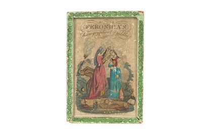 Lot 194 - A RARE COMPLETE SET OF GEORGIAN HIEROGRYPHICAL RIDDLE CARDS CIRCA 1800