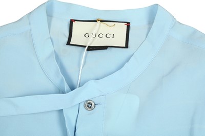 Lot 66 - Two Gucci Silk Shirts - Size 46