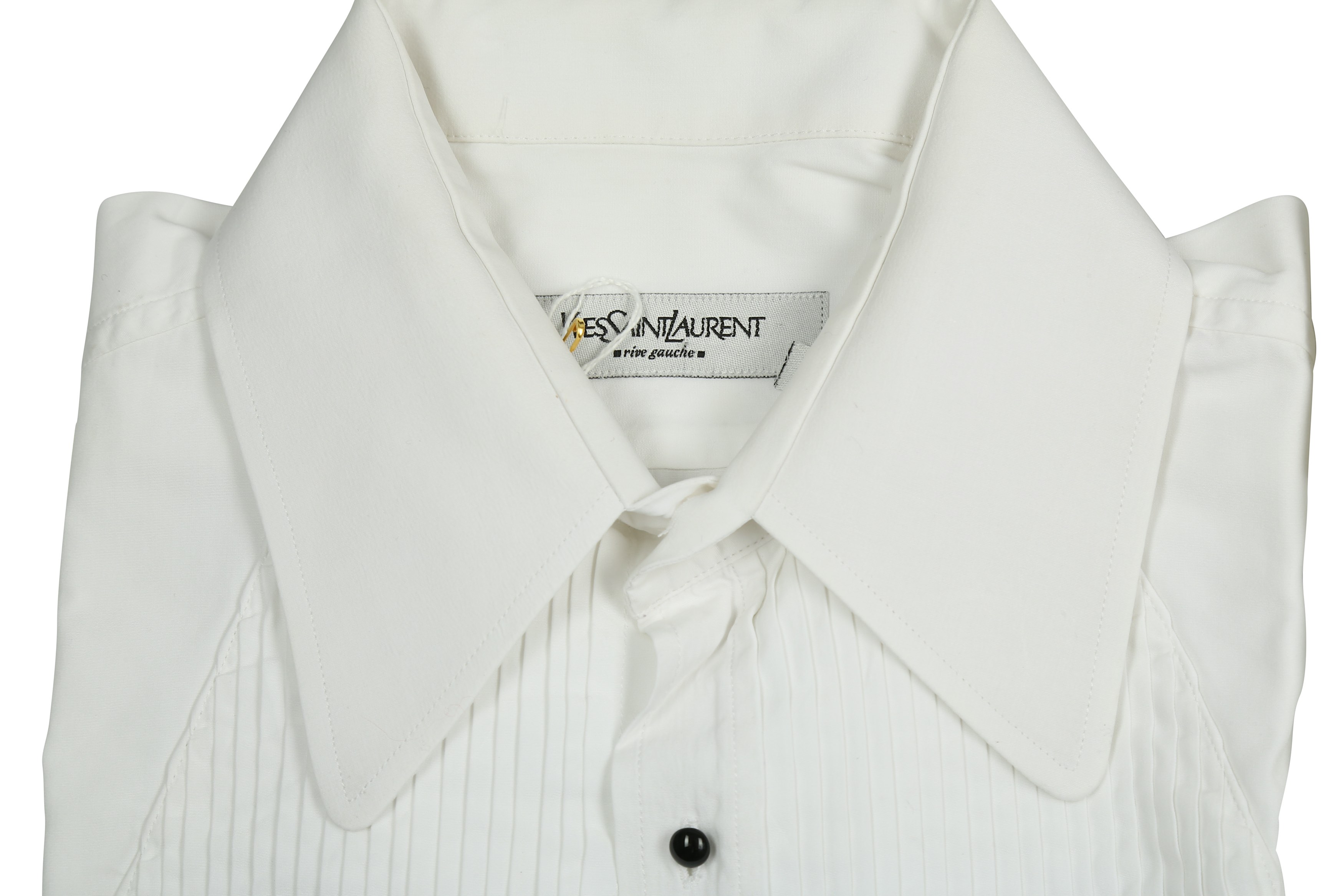 Lot 271 Three White Cotton Dress Shirts Size 37