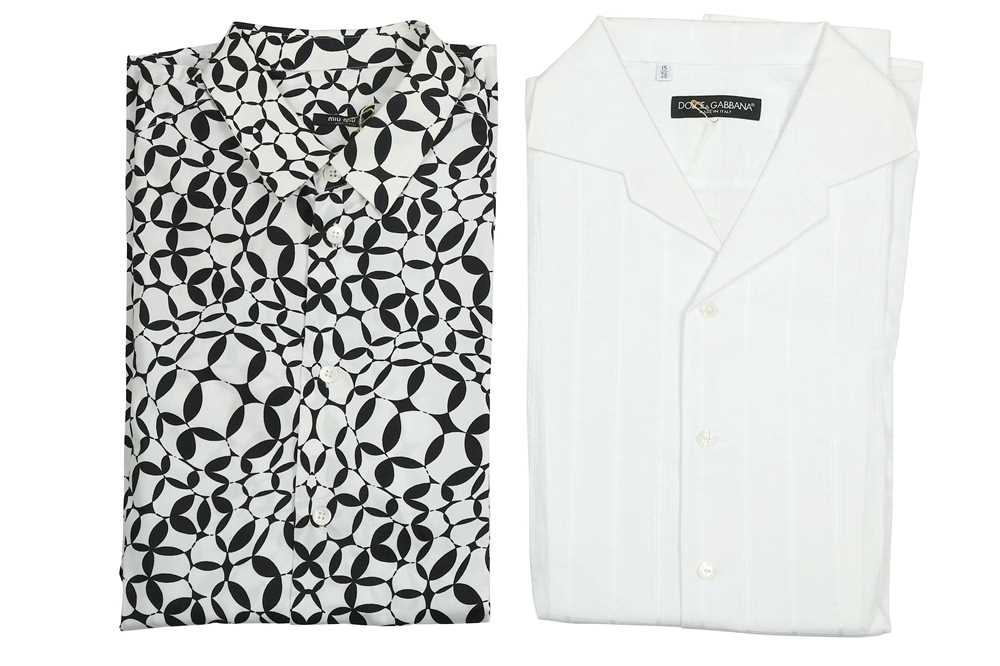 Lot 270 - Dolce & Gabbana and Miu Miu Shirts - Size 38
