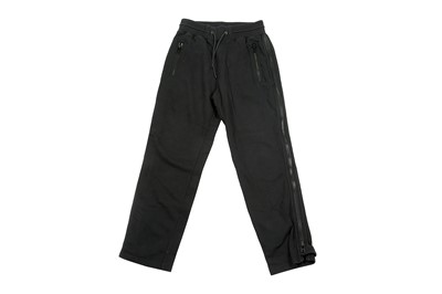 Lot 252 - Givenchy Black Full Zip Track Trouser - Size S