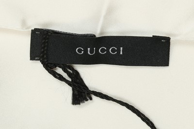 Lot 12 - Two Gucci Silk Tassel Scarves