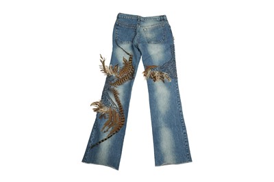 Lot 68 - Roberto Cavalli Blue Stonewash Denim Jeans - Size XS