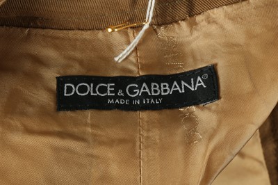 Lot 114 - Dolce & Gabbana Tan Python Trousers - Size 44