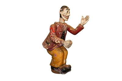 Lot 265 - A LARGE ORIGINAL PAINTED FAIRGROUND FIGURE FROM THE PARACHUTE RIDE