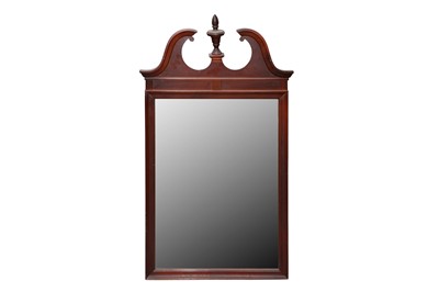 Lot 326 - A GEORGE III STYLE MIRROR, 20TH CENTURY