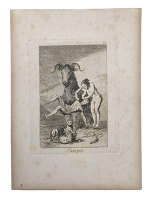 Lot 247 - Goya: Ensayos