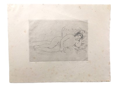 Lot 778 - Renoir: Femme nue couché